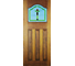 78X33X44MM ESTATE GRANITE H/WOOD DOWEL EXTERNAL image 1